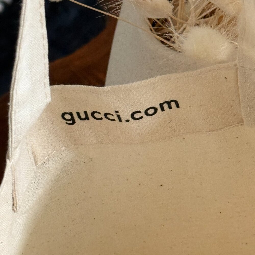 Gucci Canvas Tote Or Dust Bag - Picture 5 of 9
